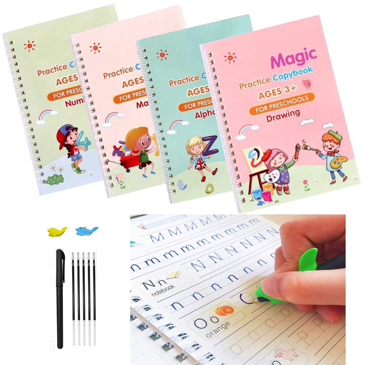 KIT DE LIBROS CALIGRAFIA PARA ESCRITURA