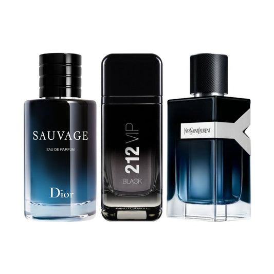 Set de Perfumes VIPBLACK+SAUVAGE+YVESTSAINT
